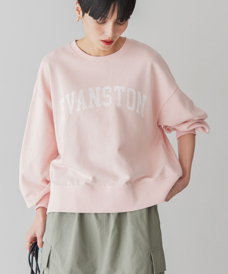 AMERICAN HOLIC「EVANSTON ミニ裏毛プルオーバー」|スウェット・ジャージ|