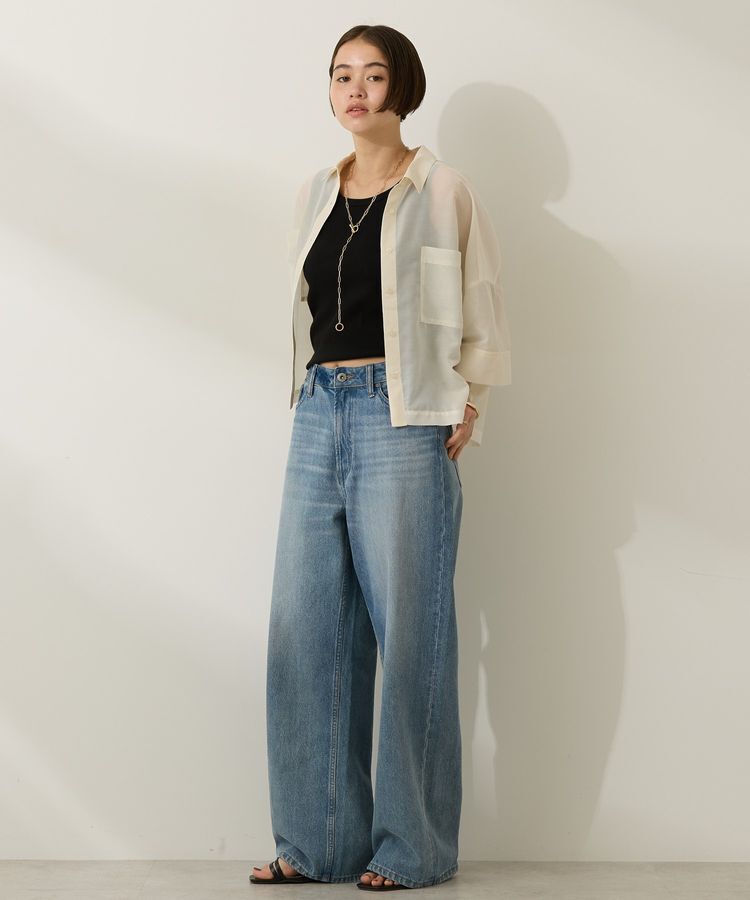 AMERICAN HOLIC「Wポケットシアー半袖シャツ」|シャツ・ブラウス|