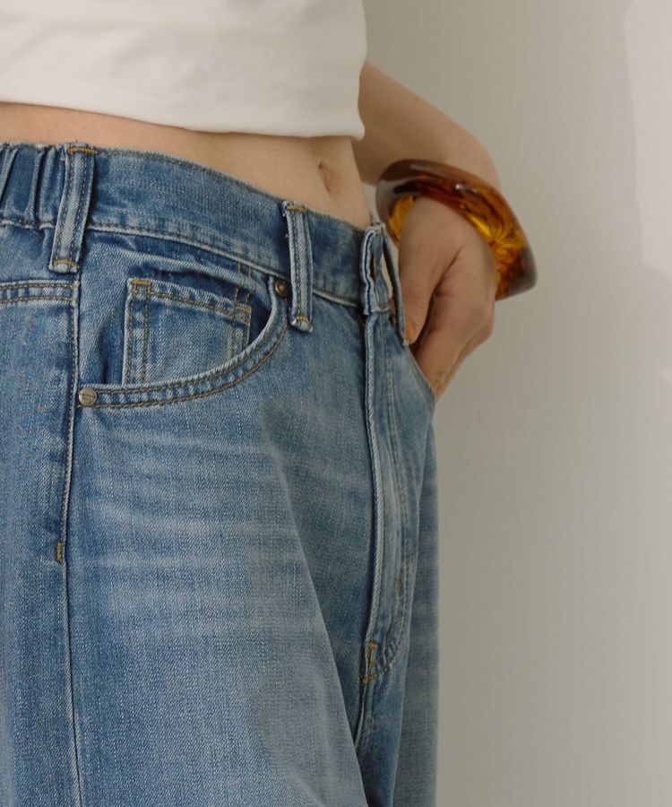 AMERICAN HOLIC「接触冷感 ワイドデニム」|デニム|