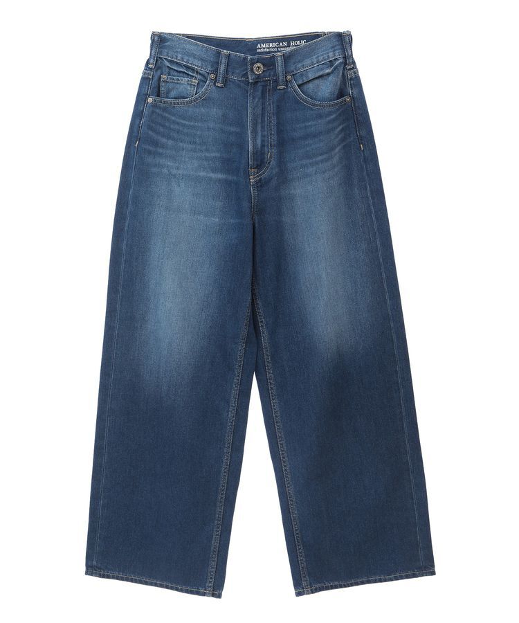 AMERICAN HOLIC「接触冷感 ワイドデニム」|デニム|