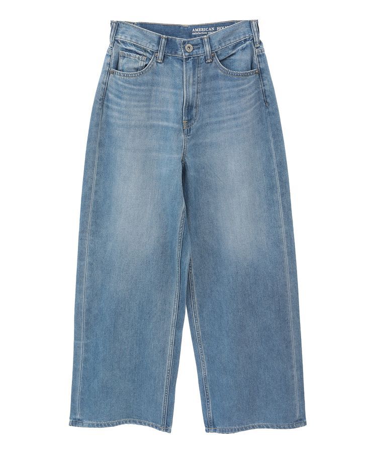 AMERICAN HOLIC「接触冷感 ワイドデニム」|デニム|