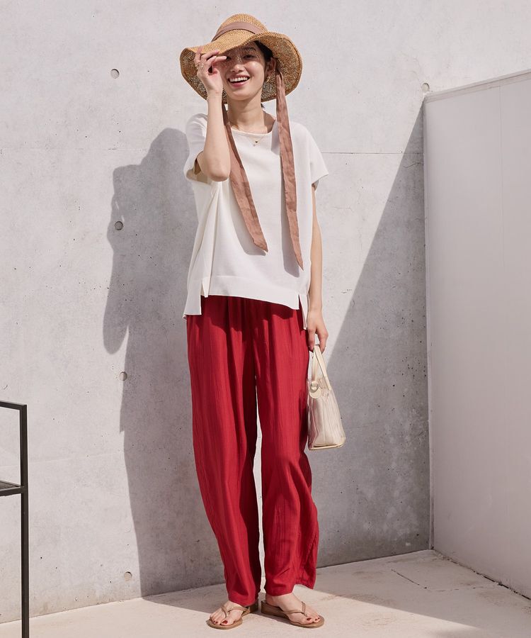 AMERICAN HOLIC「接触冷感ワッシャーイージーパンツ」|その他|