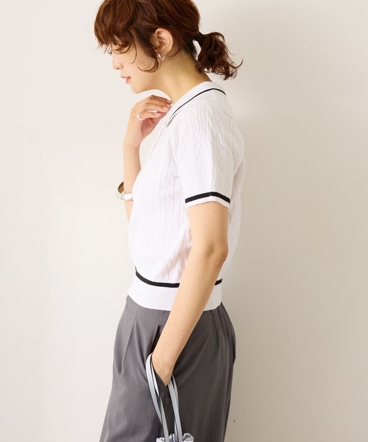 AMERICAN HOLIC「アソートニットポロシャツ」|ニット・セーター|