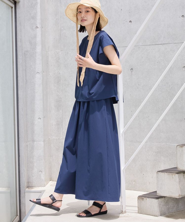 AMERICAN HOLIC「【多機能】タックトップス＋ギャザースカート」|スーツ|