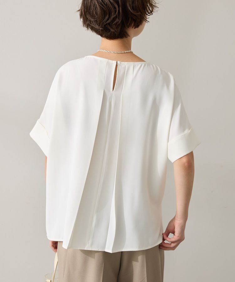 AMERICAN HOLIC「イージーケア+接触冷感バックタック半袖プルオーバー」|Tシャツ・カットソー|