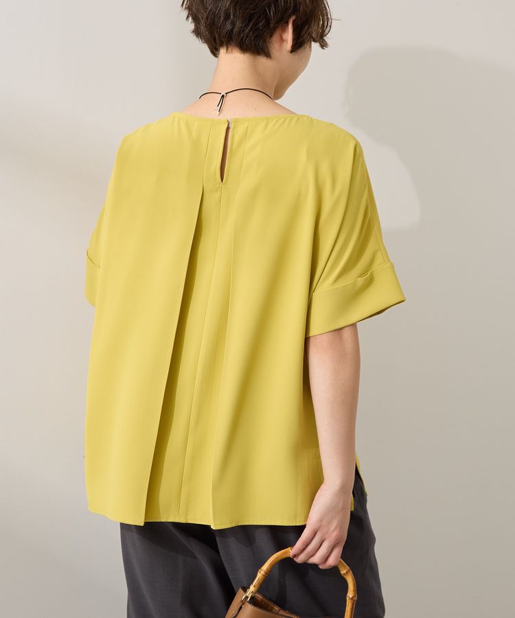 AMERICAN HOLIC「イージーケア+接触冷感バックタック半袖プルオーバー」|Tシャツ・カットソー|