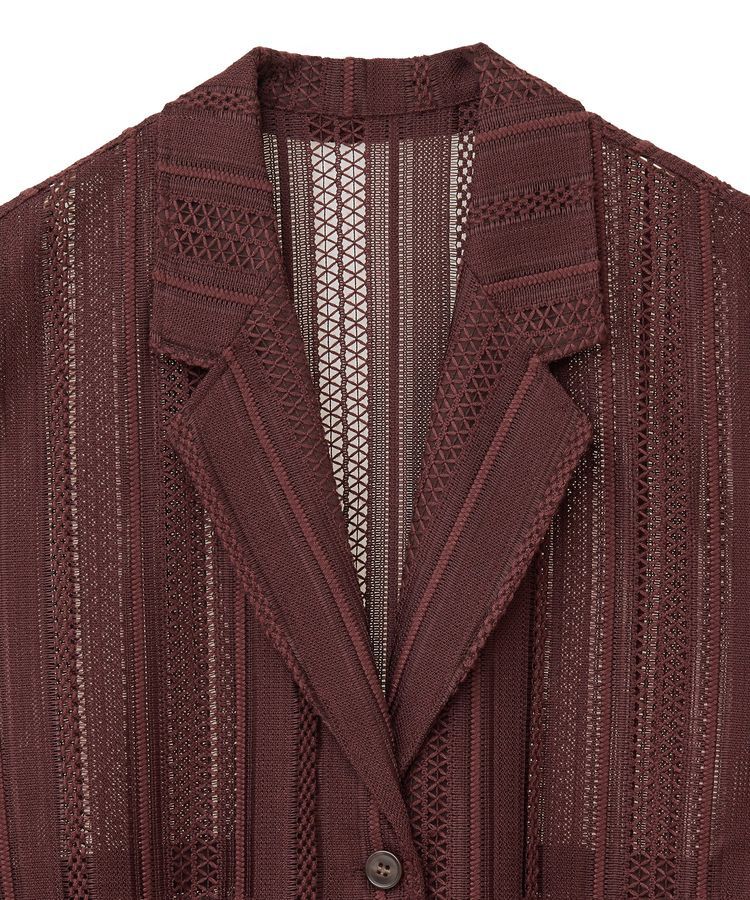 AMERICAN HOLIC「幾何学レースウエストドロストジャケット」|その他|