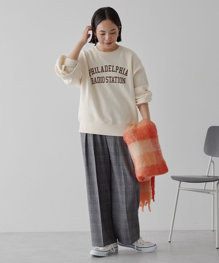 AMERICAN HOLIC「カレッジロゴ裏起毛プルオーバー」|スウェット・ジャージ|