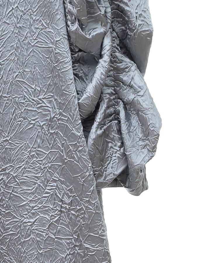 Green Parks「■ESCAR エンボスギャザースリーブワンピース」|ワンピース|