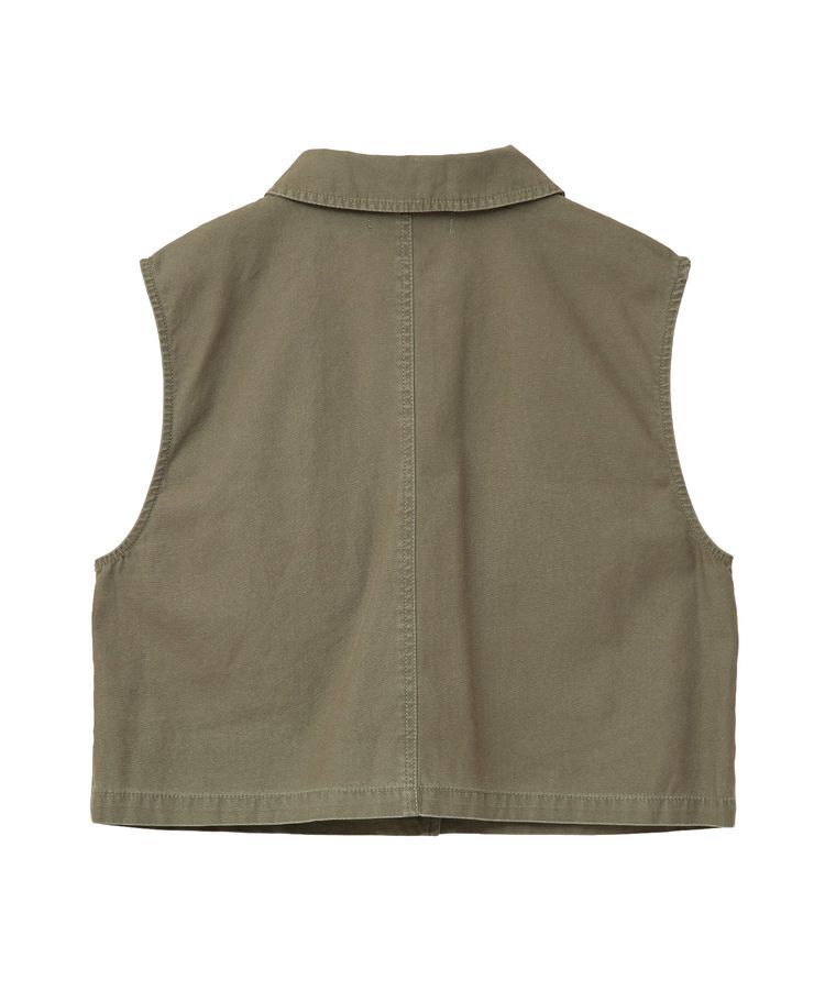 Green Parks「・SUGAR SPOON ミリタリーショートベスト」|ベスト・ジレ|