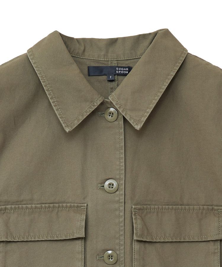Green Parks「・SUGAR SPOON ミリタリーショートベスト」|ベスト・ジレ|