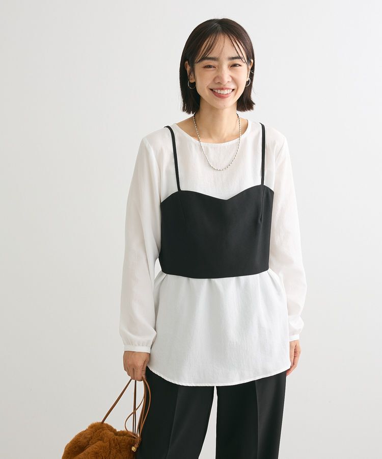 armonia「SET2点 ビスチェ+チュニック」|チュニック|Black