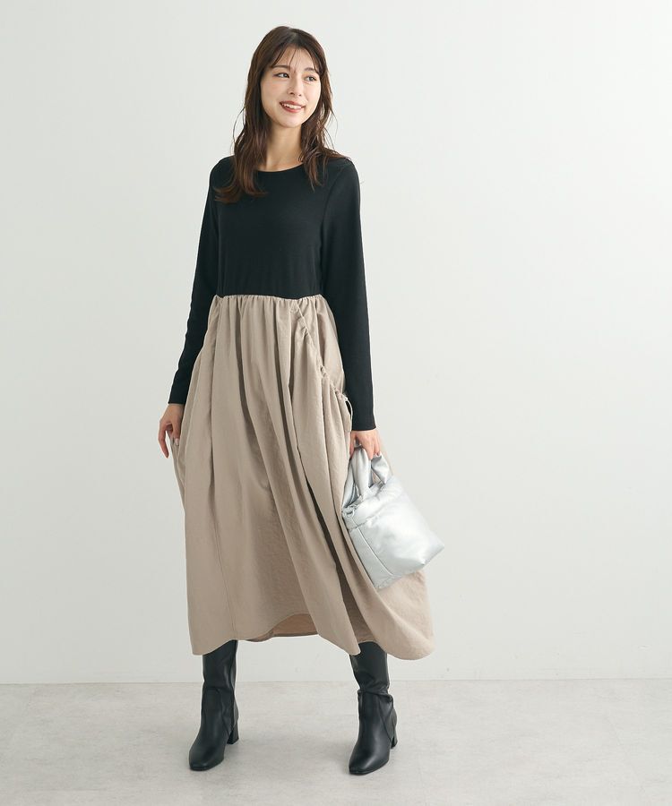 Green Parks「・SUGAR SPOON コクーンハイブリットワンピース」|ワンピース|