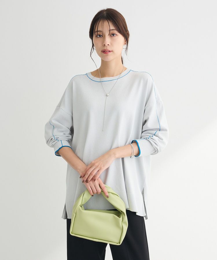 Green Parks「アンチピリングライン入りニットプルオーバー」|ニット・セーター|