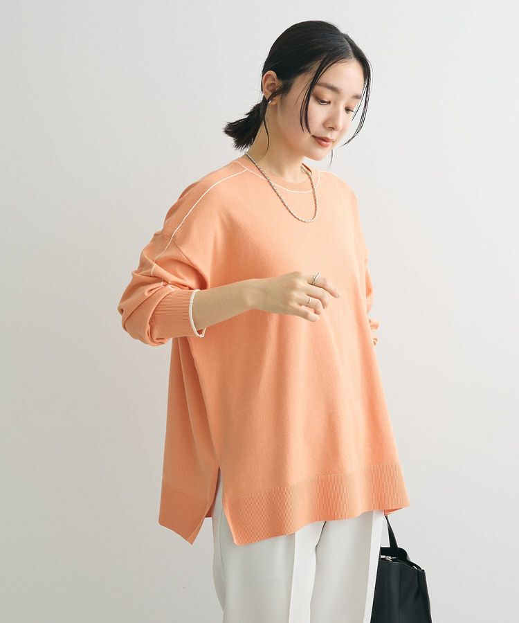 Green Parks「アンチピリングライン入りニットプルオーバー」|ニット・セーター|