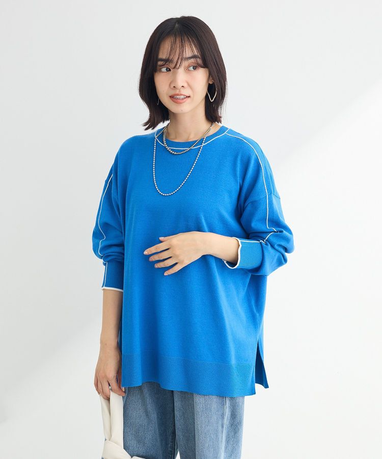 Green Parks「アンチピリングライン入りニットプルオーバー」|ニット・セーター|