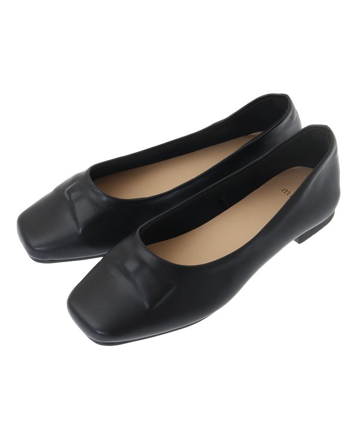 Green Parks「・minia リボンバレエシューズ」|その他|Black