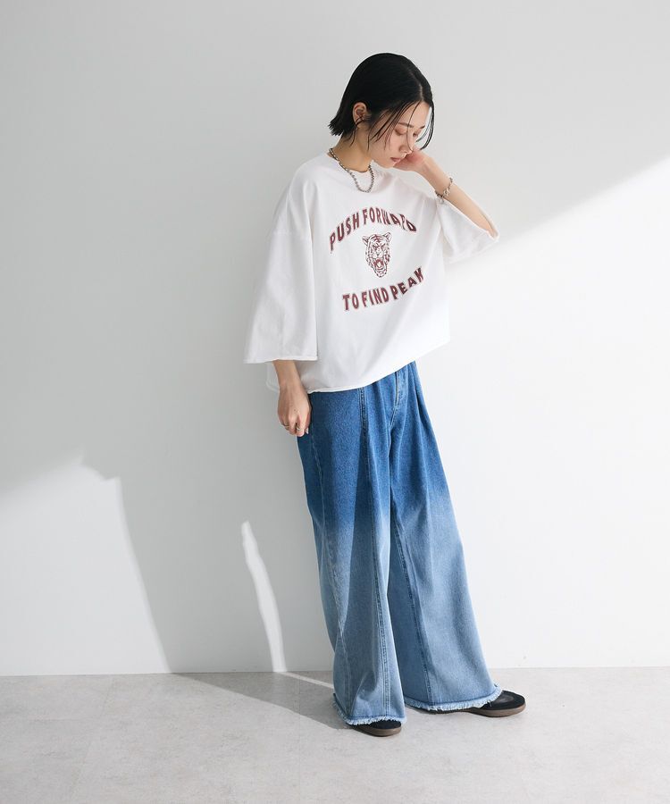 Green Parks「・SUGAR SPOON TORApt7分袖スウェット」|スウェット・ジャージ|