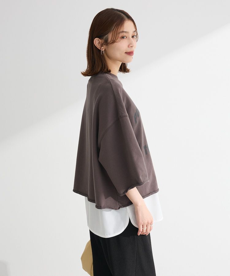 Green Parks「・SUGAR SPOON TORApt7分袖スウェット」|スウェット・ジャージ|