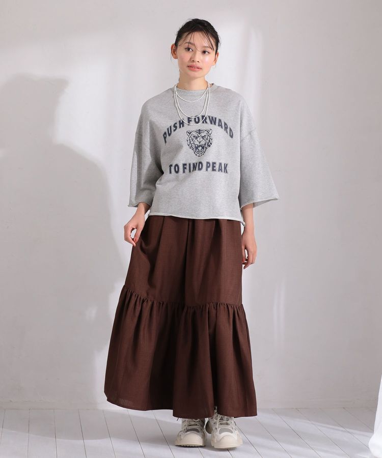 Green Parks「・SUGAR SPOON TORApt7分袖スウェット」|スウェット・ジャージ|