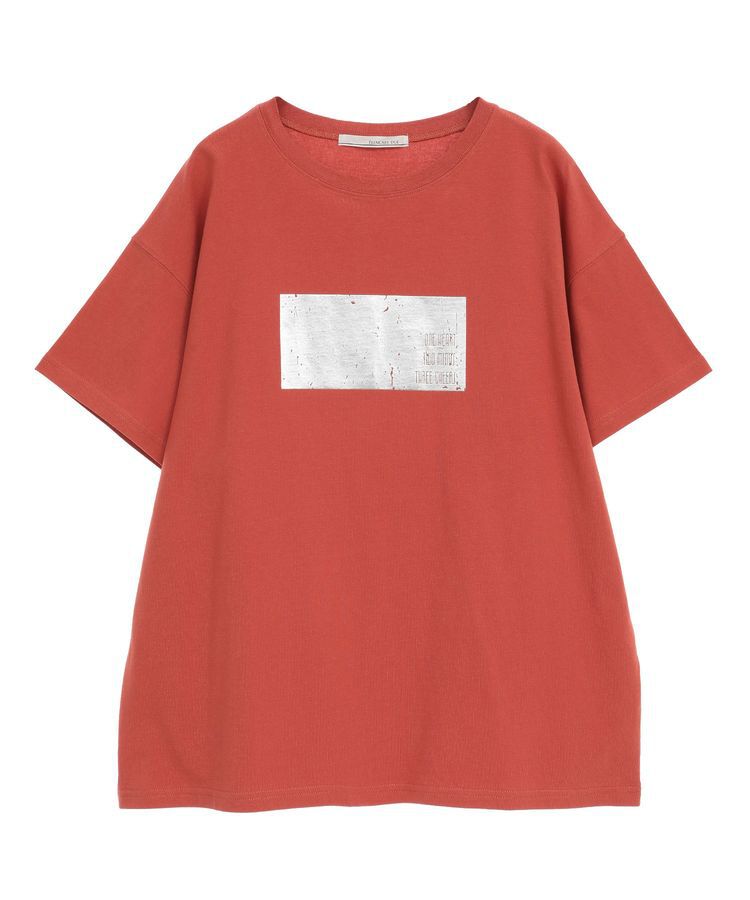 Green Parks「・ELENCARE DUE 箔プリントTEE」|Tシャツ・カットソー|