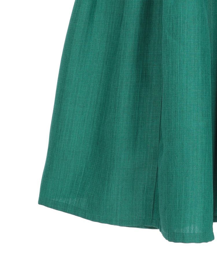 Green Parks「・ELENCARE DUE リネンライクティアードスカート」|フレア|