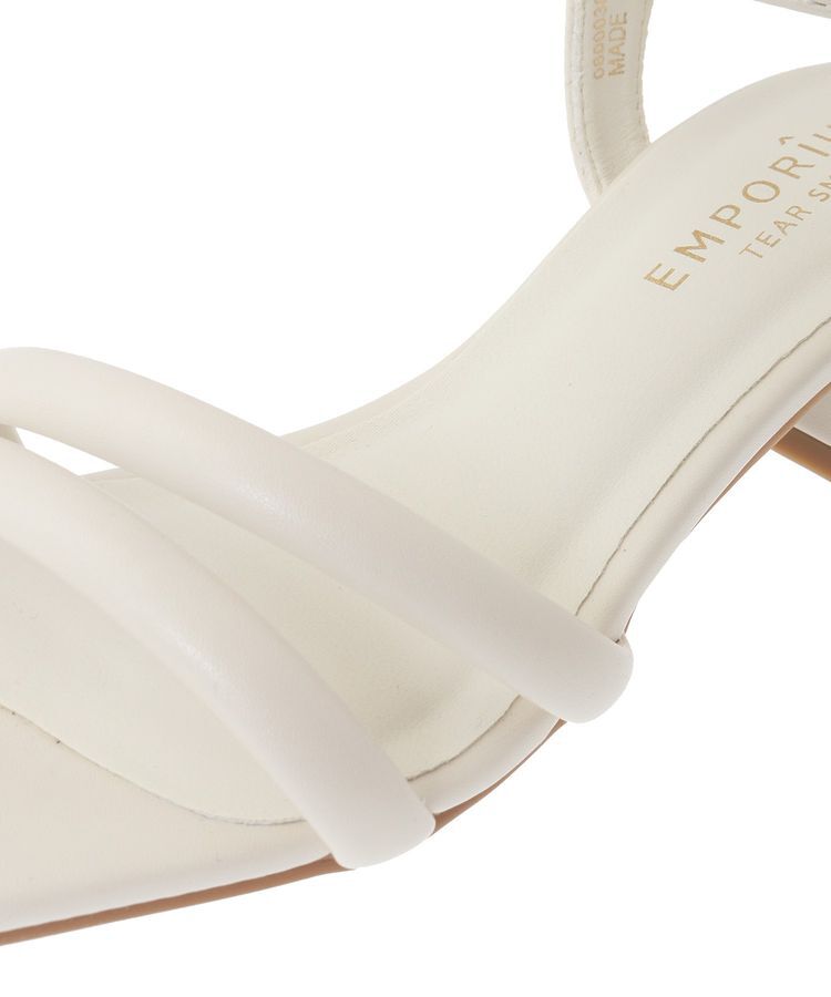 armonia「ETS.スクエアトゥアンクルストラップサンダル」|サンダル|