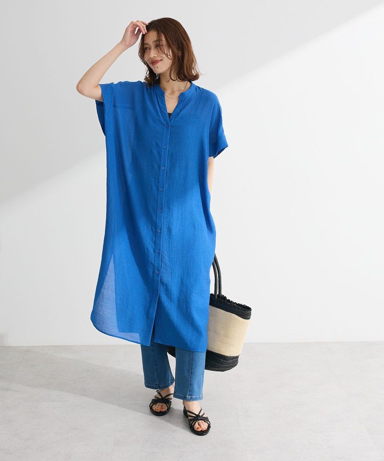 Green Parks「接触冷感ストレッチスキニーパンツ」|デニム|