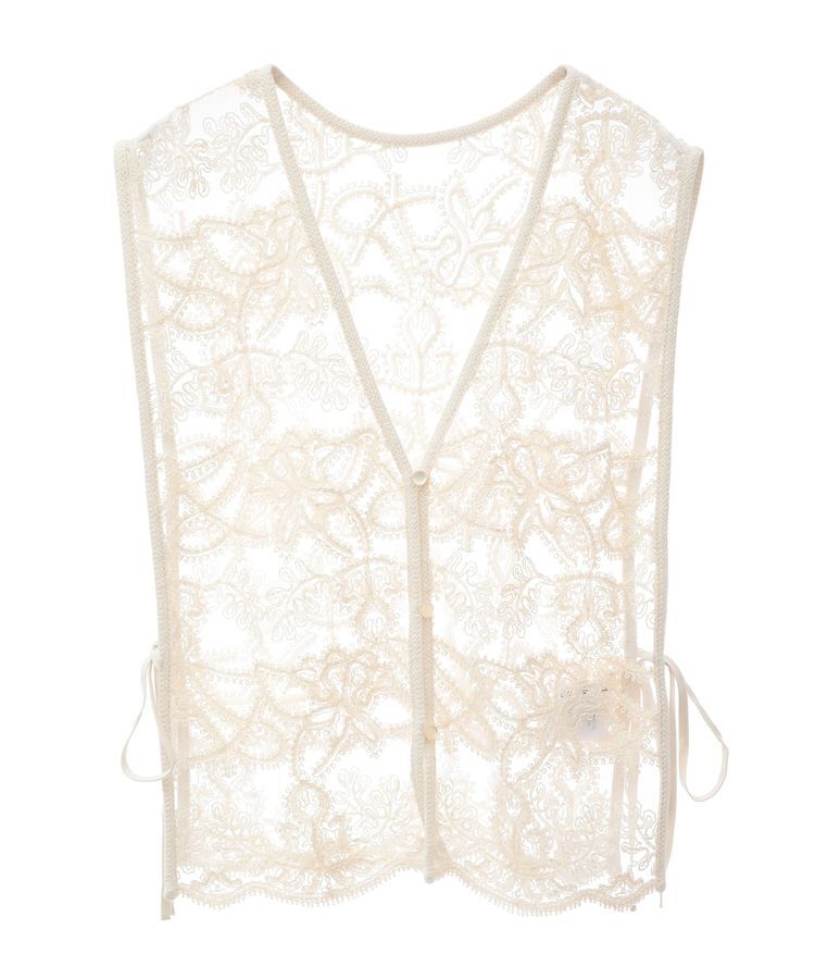 Green Parks「・ELENCARE DUE 2wayレースベスト」|ベスト・ジレ|