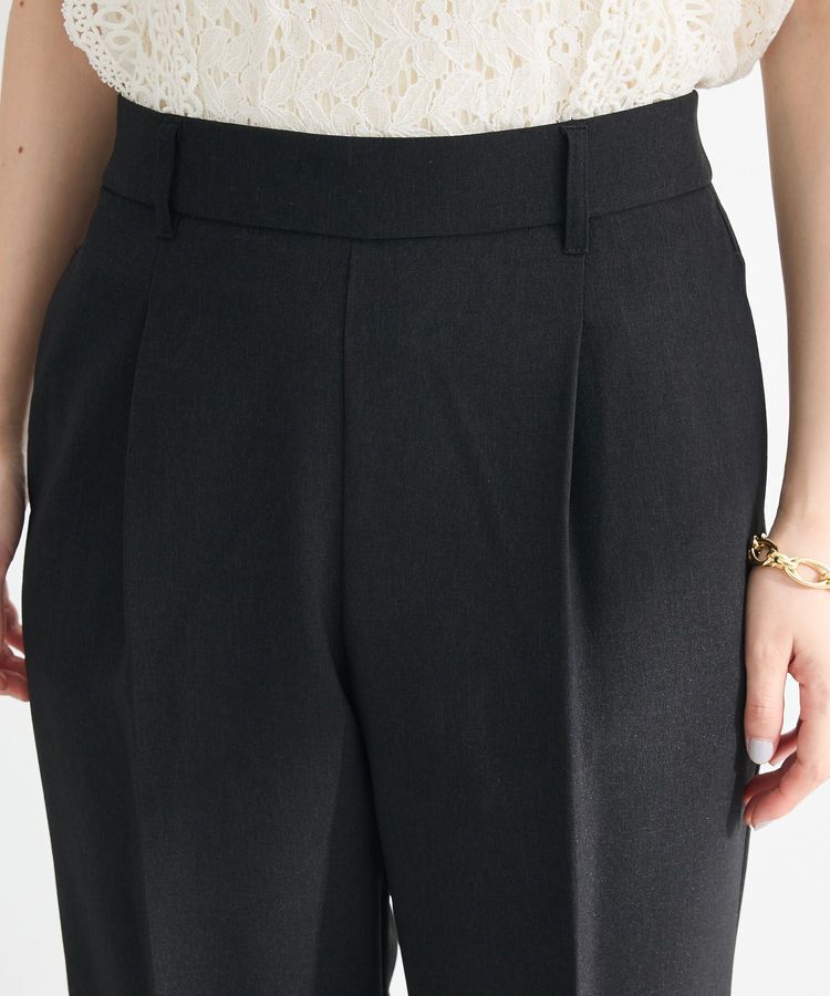 Green Parks「きれいシルエット麻調パンツ(テーパード)」|その他|