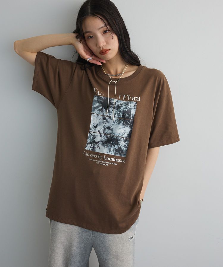 AnriettMusee「フォトグラフィック半袖Tシャツ」|Tシャツ・カットソー|