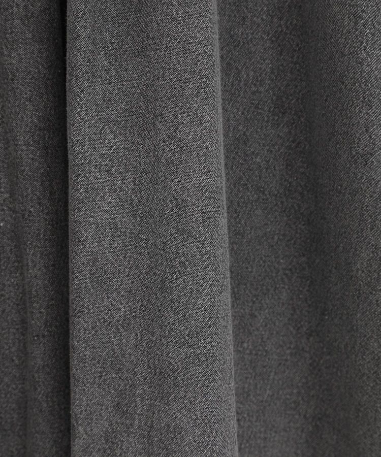 Green Parks「■ESCAR デニムラッフルカラーワンピース」|ワンピース|