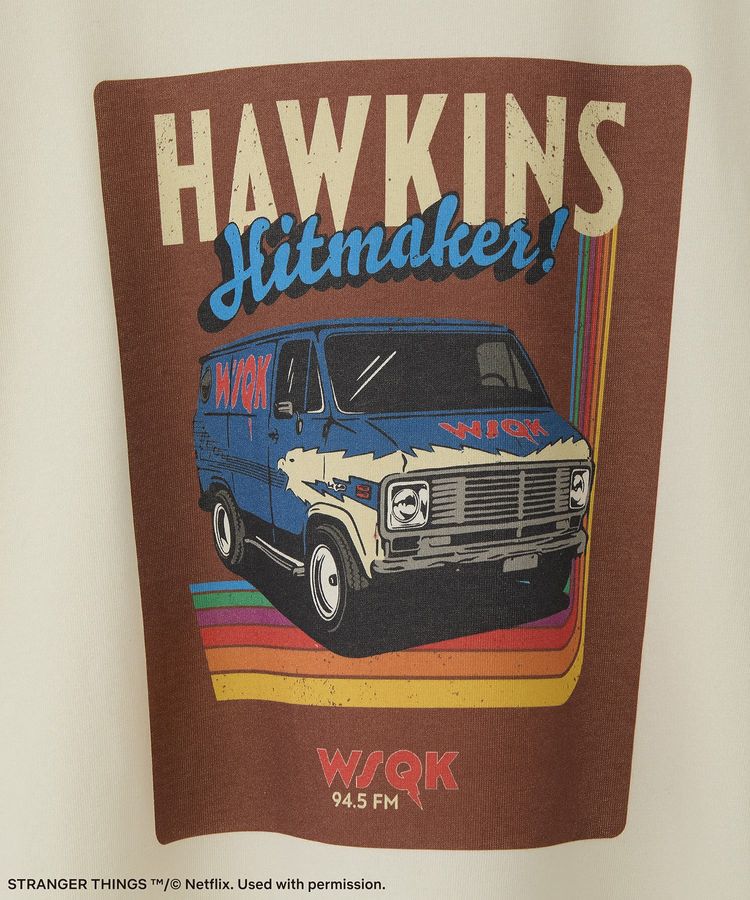 Green Parks「■STRANGER THINGS&times;MINNETONKA ソフトブラッシュドロンT」|Tシャツ・カットソー|