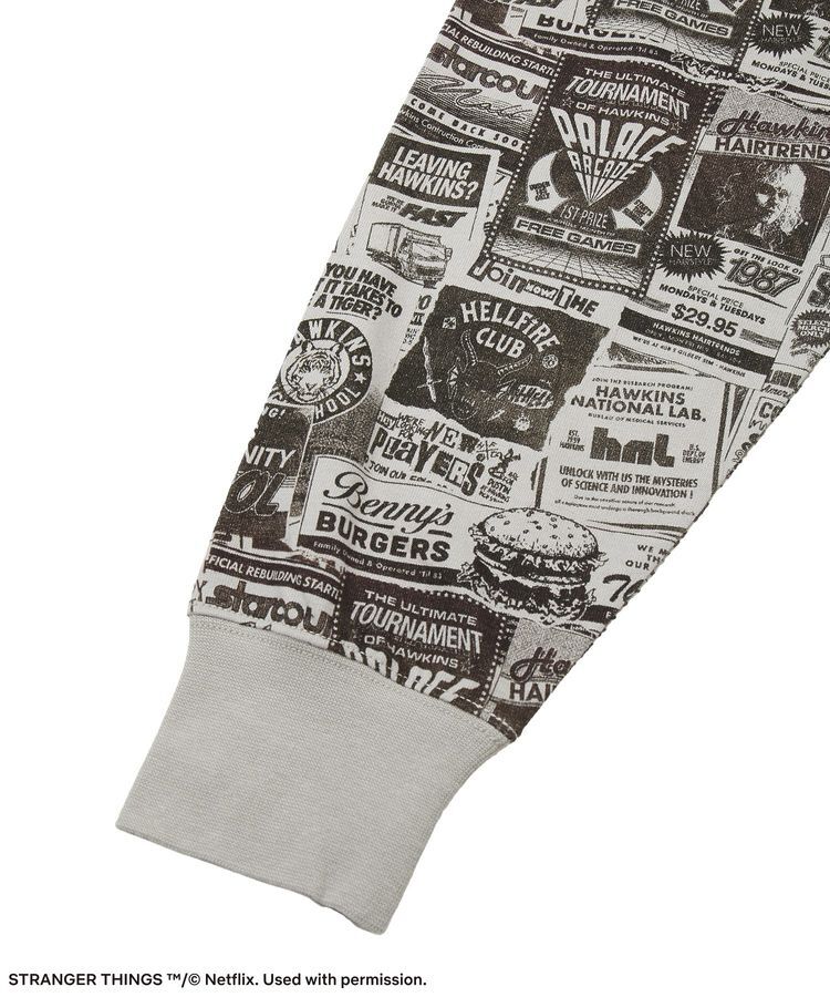 Green Parks「■STRANGER THINGS&times;MINNETONKA ソフトブラッシュドロンT」|Tシャツ・カットソー|