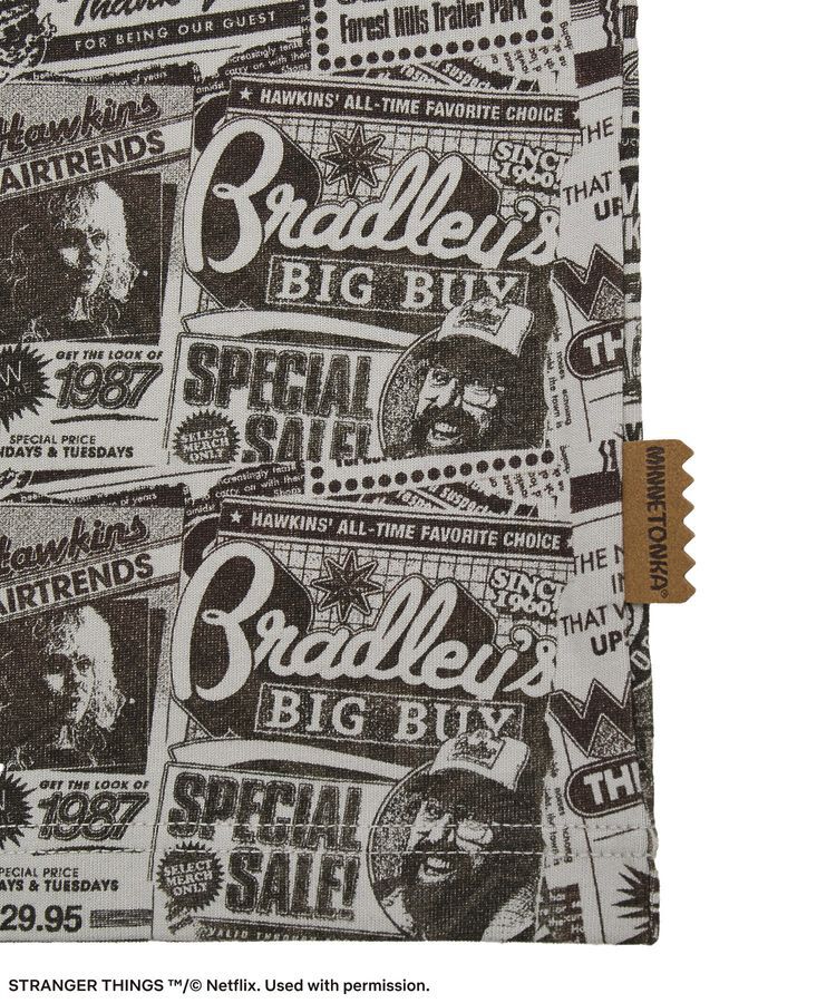 Green Parks「■STRANGER THINGS&times;MINNETONKA ソフトブラッシュドロンT」|Tシャツ・カットソー|