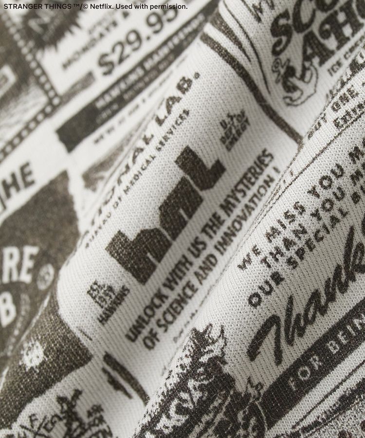 Green Parks「■STRANGER THINGS&times;MINNETONKA ソフトブラッシュドロンT」|Tシャツ・カットソー|