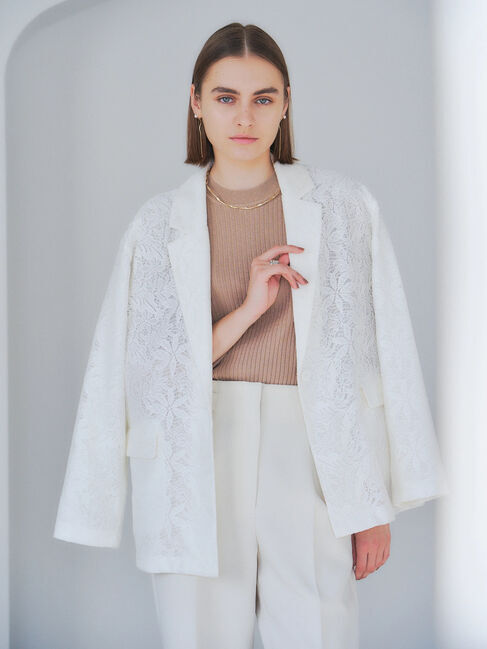 YECCA VECCA「レースジャケット」|その他|