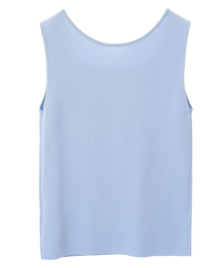 YECCA VECCA「2wayスクエアノースリーブニット」|ニット・セーター|