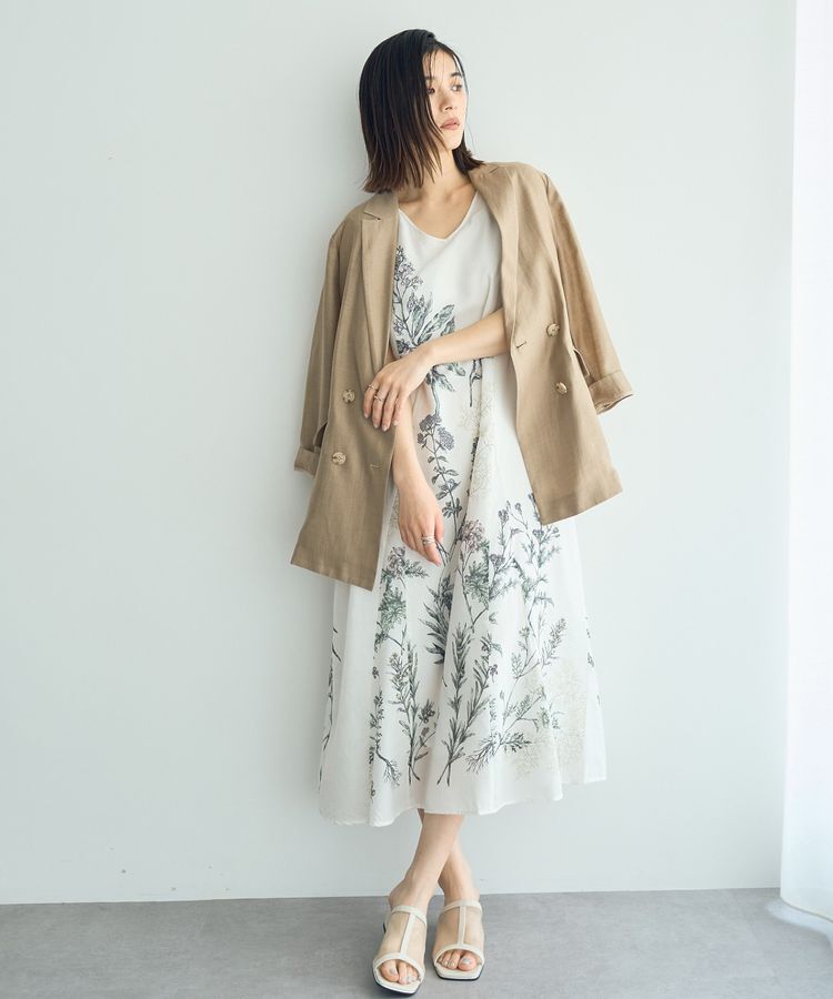 YECCA VECCA「シアーテーラードジャケット」|テーラードジャケット|