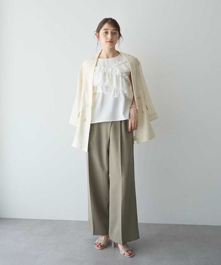 YECCA VECCA「シアーテーラードジャケット」|テーラードジャケット|