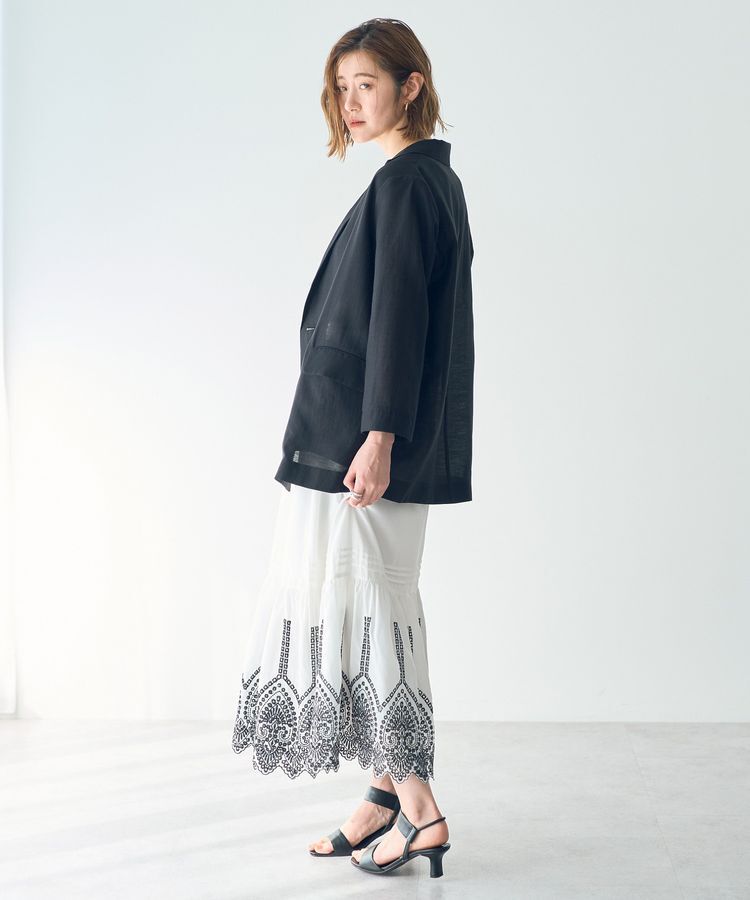 YECCA VECCA「シアーテーラードジャケット」|テーラードジャケット|