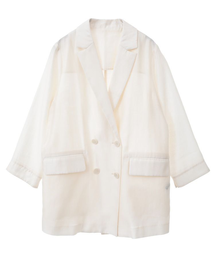 YECCA VECCA「シアーテーラードジャケット」|テーラードジャケット|