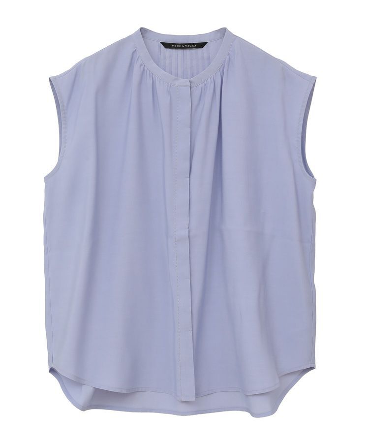 YECCA VECCA「【接触冷感】COOLバックピンタックブラウス」|シャツ・ブラウス|