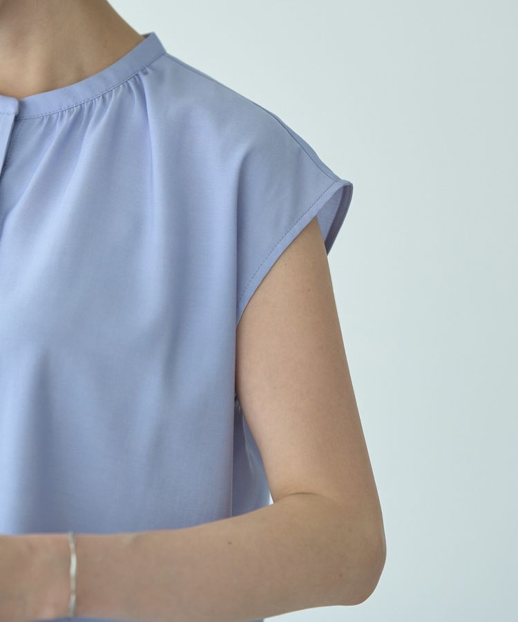 YECCA VECCA「【接触冷感】COOLバックピンタックブラウス」|シャツ・ブラウス|