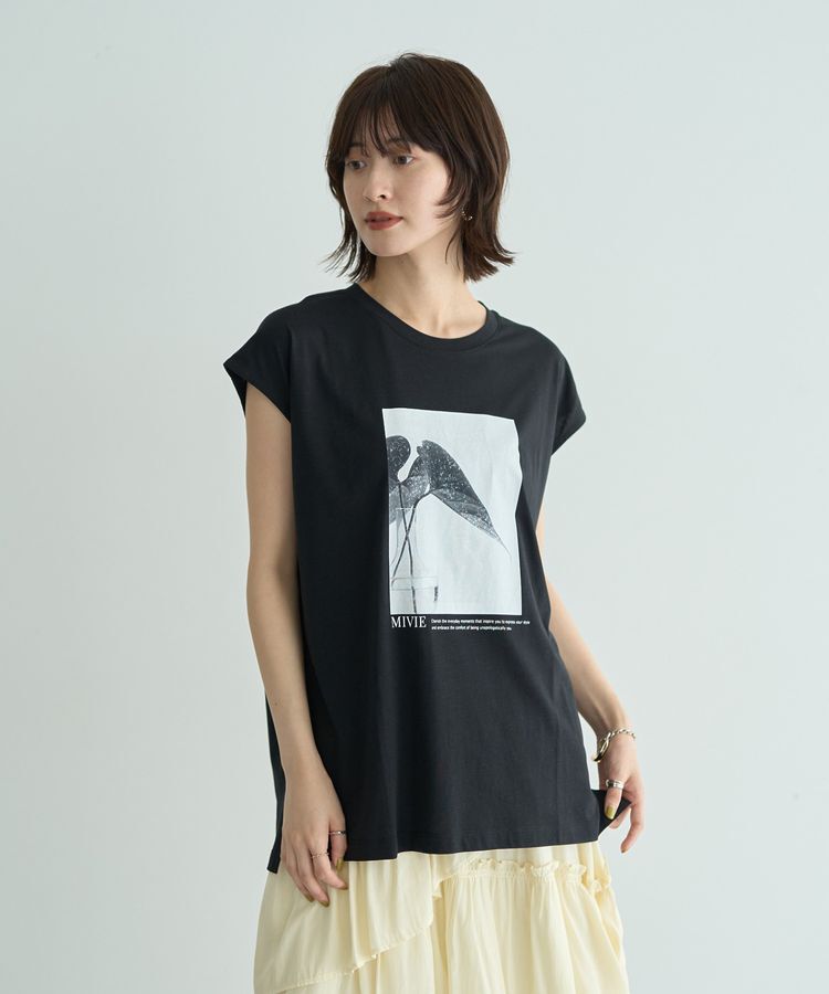 YECCA VECCA「フォトプリントTee」|Tシャツ・カットソー|