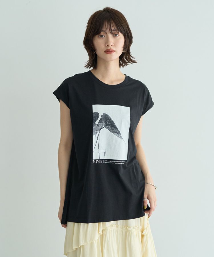 YECCA VECCA「フォトプリントTee」|Tシャツ・カットソー|