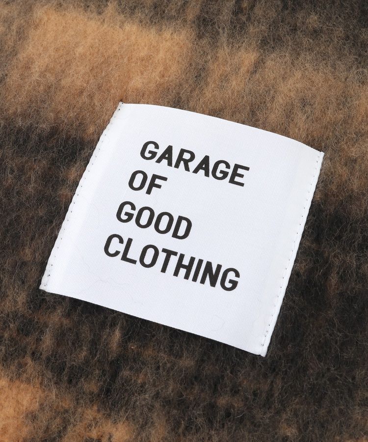 GARAGE OF GOOD CLOTHING「ブークレチェックフリンジマフラー(ストール)」|ストール|
