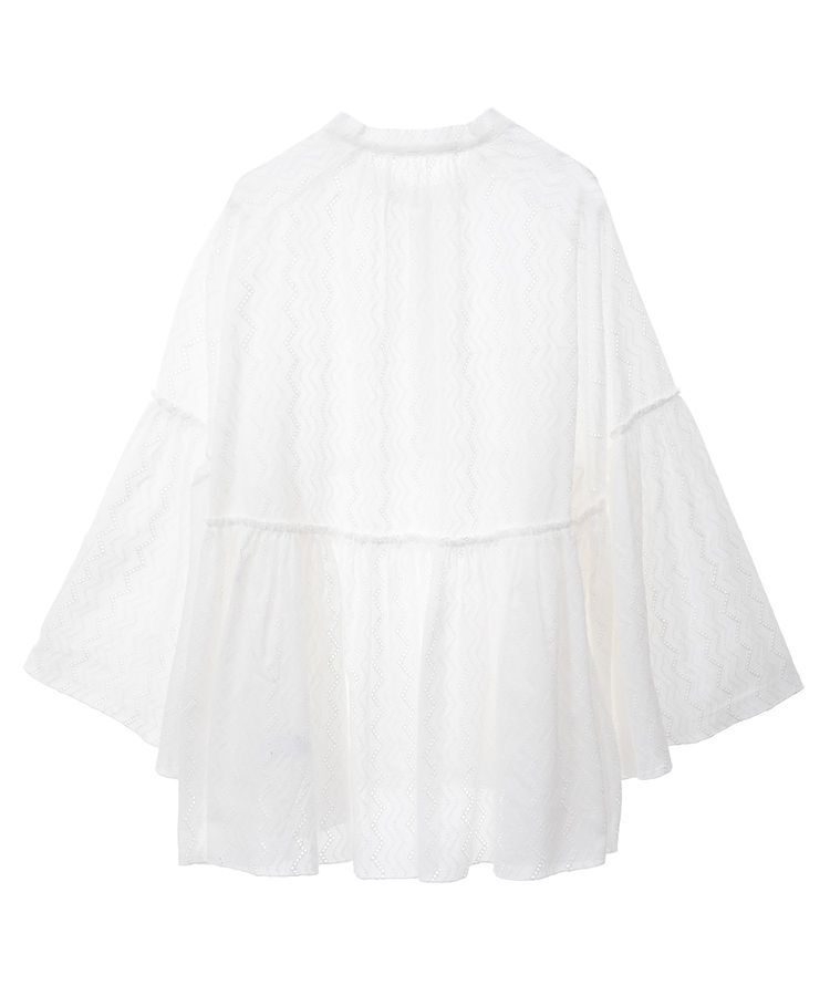 GARAGE OF GOOD CLOTHING「レースギャザーブラウス」|シャツ・ブラウス|