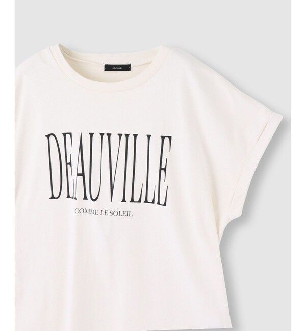 allureville「ピグメントダイターンバックスリーブ T」|Tシャツ・カットソー|