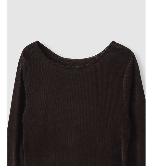 allureville「シアーストライプロンT」|Tシャツ・カットソー|